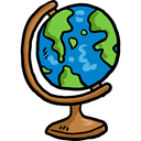 planet, Geography, Maps And Flags, Planet Earth, Earth Globe, Earth Grid, Maps And Location Black icon