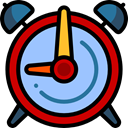 Time And Date, Clock, time, timer, alarm clock, Tools And Utensils LightSkyBlue icon