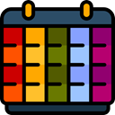 Calendar, Administration, Organization, Calendars, Time And Date, time, date, Schedule, interface DarkSlateGray icon