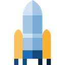 Business, Rocket, transportation, transport, Space Ship, Rocket Ship, Rocket Launch, Spacecrafts Black icon