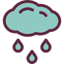 weather, Rain, Storm, sky, rainy, meteorology, raining SkyBlue icon