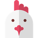Farm, hen, Animal Kingdom, bird, Animals WhiteSmoke icon