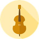 music, Violin, musical instrument, Orchestra, String Instrument, Music And Multimedia Moccasin icon