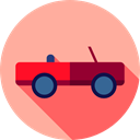 Car, transportation, transport, vehicle, Cabriolet, Automobile LightPink icon