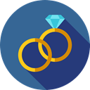 ring, Jewelry, wedding, Marriage, fashion, Engagement, Wedding Rings, Love And Romance SteelBlue icon