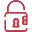 secure, security, padlock, locked, Lock, Tools And Utensils Sienna icon
