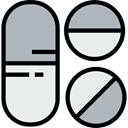 medical, Pill, medicine, healthcare, pills, healthy, heal, Medicines, Remedy, Healthcare And Medical Silver icon