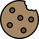 food, cookie, Dessert, Bakery, Biscuit, baker, Food And Restaurant, Furniture And Household Gray icon