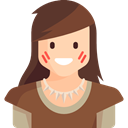 people, Character, woman, Girl, Avatar, legend, Fantasy, warrior, Folklore, Fairy Tale Sienna icon