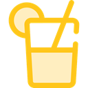 Lemonade, beverage, Summertime, Refreshment, Food And Restaurant, drink, food, sugar Gold icon