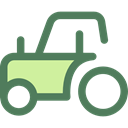 transport, vehicle, tractor, Farm, Automobile, engine, transportation DimGray icon