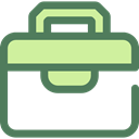 travel, portfolio, Business, Briefcase, Bag, suitcase DimGray icon