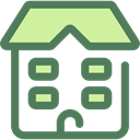 school, education, buildings, college, High School, Architecture And City DimGray icon