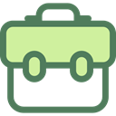 travel, portfolio, Briefcase, Bag, suitcase, Business DimGray icon