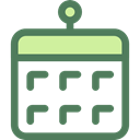 Calendar, time, date, Organization, Calendars, Time And Date, Schedule, interface, Administration DimGray icon