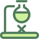 flask, chemical, Test Tube, Flasks, Healthcare And Medical, science, Burner, education, Chemistry DimGray icon
