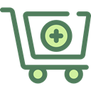 shopping cart, Supermarket, online store, Shopping Store, Commerce And Shopping, commerce DimGray icon