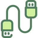 Usb Cable, Usb, Cable, Connection, technology, port, electronics DimGray icon