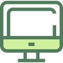 Tv, Computer, monitor, screen, television, education, technology DimGray icon