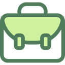 school, Briefcase, education, Bag, portfolio, Tools And Utensils, School Material, Office Material, Book Bag DimGray icon