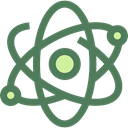nuclear, Electron, physics, science, Atomic, education DimGray icon