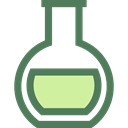 Flasks, flask, chemical, Tools And Utensils, Test Tube, science, education, Chemistry DimGray icon