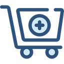commerce, shopping cart, Supermarket, online store, Shopping Store, Commerce And Shopping DarkSlateBlue icon