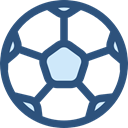 equipment, sports, Team Sport, Game, sport, Football, soccer DarkSlateBlue icon