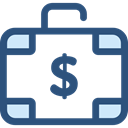 Business, Briefcase, Bag, suitcase, portfolio, Business And Finance DarkSlateBlue icon