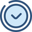 watch, timer, Circular Clock, Round Clock, Time And Date, time DarkSlateBlue icon