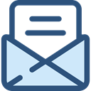 Message, mail, Letter, Email, envelope, Communications DarkSlateBlue icon
