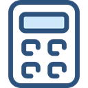 calculate, buttons, finances, Business And Finance, tool, calculator, Business, education DarkSlateBlue icon