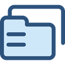 Folder, interface, storage, file storage, Data Storage, Office Material, Files And Folders Lavender icon