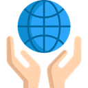 Planet Earth, Ecologic, Ecology And Environment, Hand, Hands, ecology, Ecological DodgerBlue icon