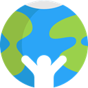 global, Geography, worldwide, Maps And Flags, Planet Earth, Ecology And Environment DodgerBlue icon