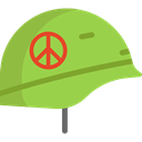 security, helmet, Protection, soldier, war, weapons YellowGreen icon