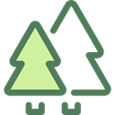 trees, pines, nature, landscape, Forest, woods DimGray icon