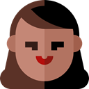 user, woman, profile, Avatar, Social SaddleBrown icon