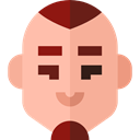 Man, user, profile, Avatar, Social BurlyWood icon