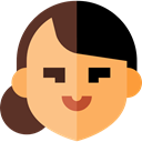 user, woman, profile, Avatar, Social BurlyWood icon