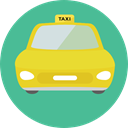 Car, Cab, transportation, transport, vehicle, taxi, Automobile CadetBlue icon