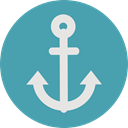 miscellaneous, Anchor, sailing, sail, navy, tattoo, Tools And Utensils, Anchors CadetBlue icon