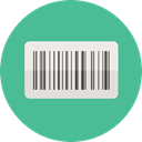 Price, Barcode, Products, Commerce And Shopping, horizontal CadetBlue icon