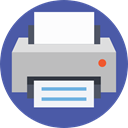 paper, Print, printer, Ink, technology, printing, Tools And Utensils DarkSlateBlue icon