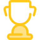cup, award, Sports And Competition, trophy, winner, Champion Gold icon