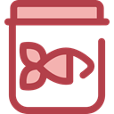fish, Fishing, Canned Food, Food And Restaurant Sienna icon