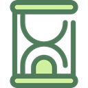 Clock, time, miscellaneous, Hourglass, waiting, Tools And Utensils, Time And Date DimGray icon
