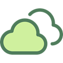 Clouds, Cloudy, sky, meteorology, Cloud, weather Black icon