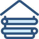 Holidays, hut, outdoor, Planks, wooden, wood, storage, buildings, Architecture And City DarkSlateBlue icon