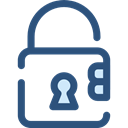 security, padlock, Tools And Utensils, locked, Lock, secure DarkSlateBlue icon